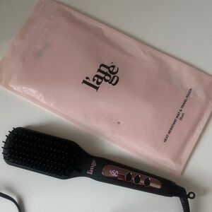 NEW l’ange Le Vite ceramic straightening brush